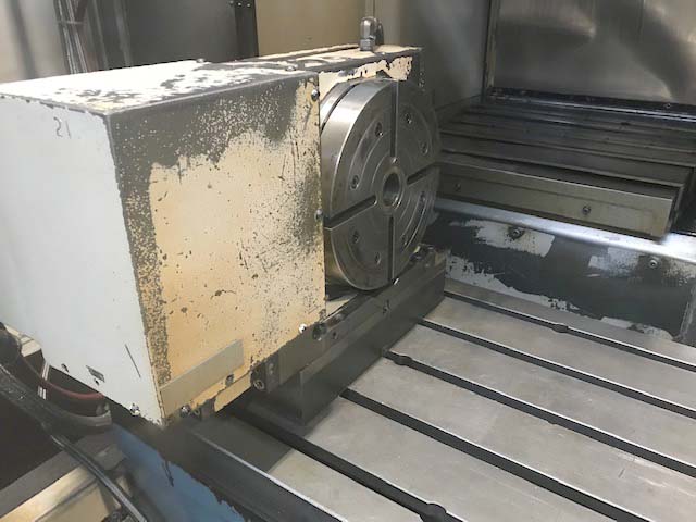 Used Mazak VTC-200B 4-Axis CNC Vertical Machining Center For Sale