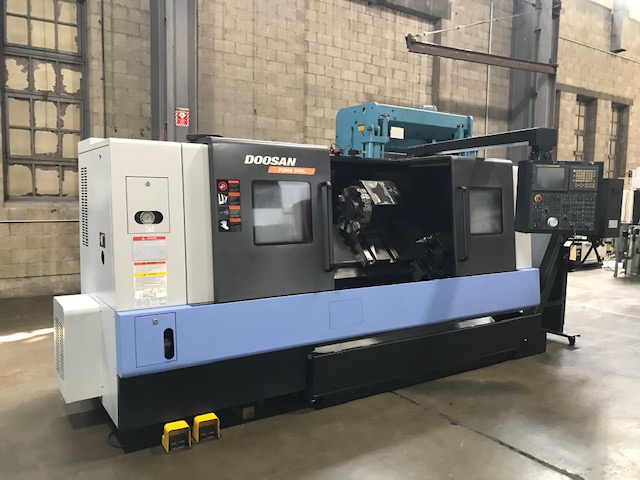 Doosan Puma 300LC CNC Lathe, Doosan Daewoo Puma 300 CNC Lathe, used 12" Doosan CNC Turning Center For Sale, used Doosan CNC lathe for sale, Haas, Fanuc
