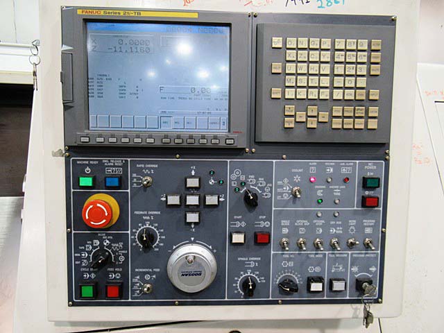 Used Daewoo Doosan Puma 300C CNC Turning Center For Sale, Used Daewoo Puma 300C CNC Turning Center For Sale