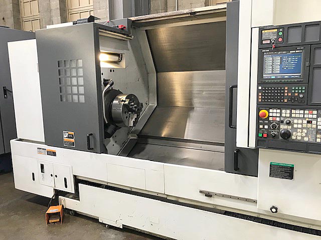 Mori Seiki NL 3000 CNC Lathe, Mori 3000 CNC Lathe, used 15" Mori Seiki CNC Turning Center For Sale, used Mori CNC Lathe For Sale, DMG CNC Lathe, Doosan, Fanuc