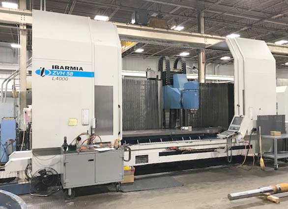 Ibarmia 5-Axis CNC Vertical Machining Center, Ibarmia ZVH58L400 CNC 5-Axis, Ibarmia ZVH Large 5-Axis Milling Machine, 5-Axis CNC Universal Head Mill