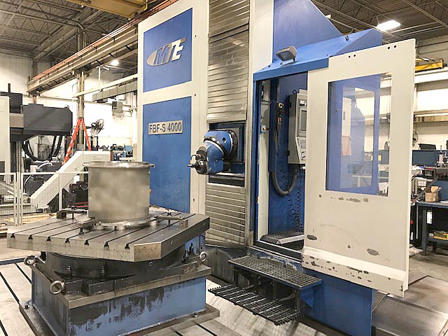 Large CNC Universal Mill Horizontal / Vertical, MTE FBF-S-400 CNC Machining Center, Universal Swiveling Head CNC Machining Center, Large Travel CNC Machining Center For Sale