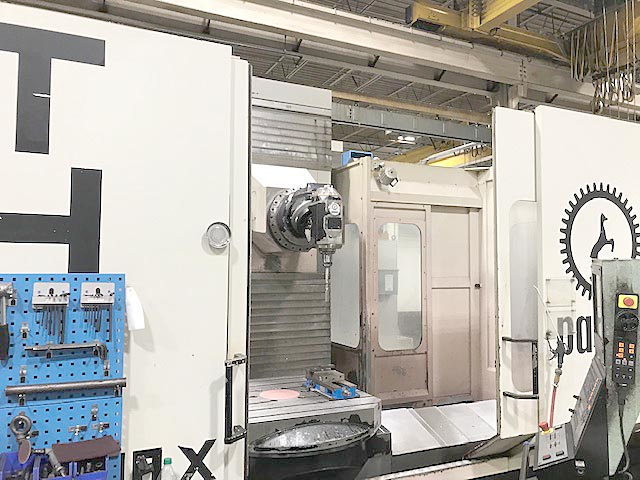 Parpas 5-Axis CNC Vertical Machining Center, Parpas THS-1000 CNC 5-Axis, Parpas THS Large 5-Axis Milling Machine, 5-Axis CNC Universal Head Mill