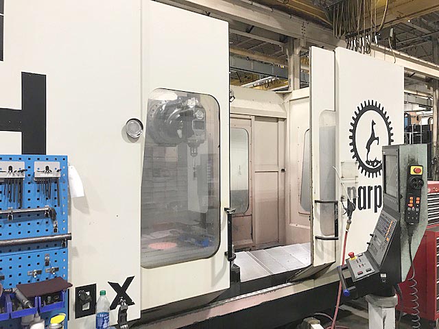 Parpas 5-Axis CNC Vertical Machining Center, Parpas THS-1000 CNC 5-Axis, Parpas THS Large 5-Axis Milling Machine, 5-Axis CNC Universal Head Mill