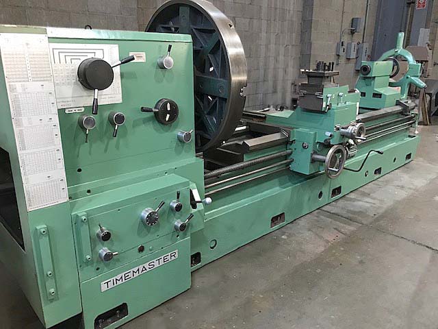 40" 56" Swing Big Lathe for sale, Timemaster Super-AT 120" Gap Bed Lathe, 40"/56" x 120" Timemaster Gap Bed Lathe