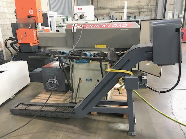 Cincinnati Hawk 150 6" Chuck CNC Lathe with Bar Feeder For Sale