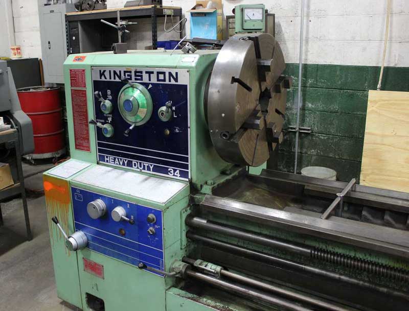 200" Manual Engine Lathe, 34" Manual Engine Lathe, Kingston Lathe for sale