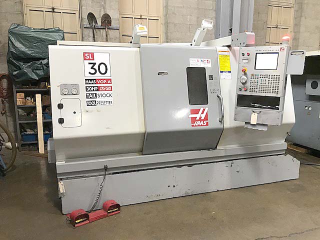 Haas SL-30 CNC Lathe, Haas SL-30 CNC Turning Center, Haas 10" Chuck Lathe, Haas SL-30T