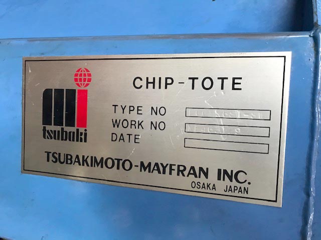 Mayfran Chip-Tote Chip Conveyor, Mazak Multiplex Chip Conveyor, Mayfran Machining Center Chip Conveyor, Metal Chip Conveyor for lathe