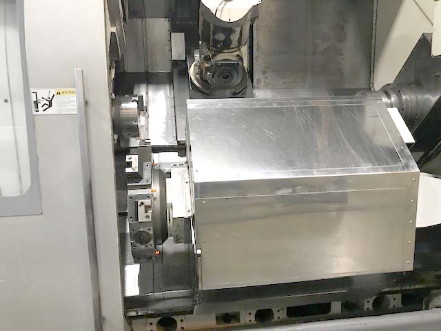 Nakamura CNC Turning Center with Live Tooling, Universal Head and Lower Turret, Nakamura Integrex Multus CNC Lathe