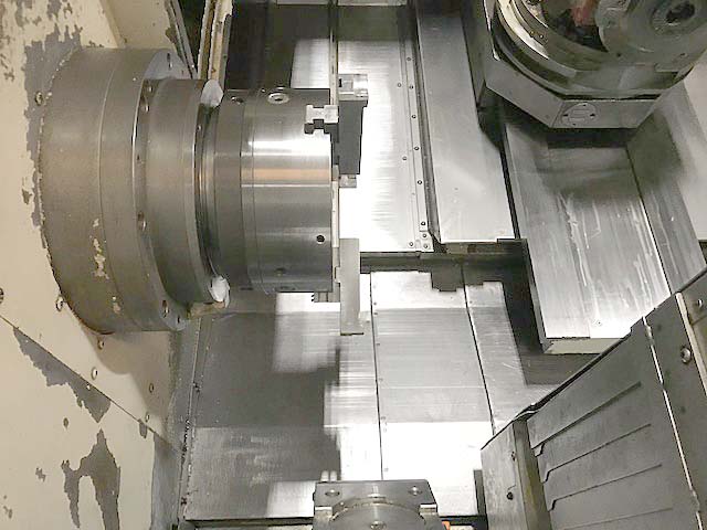 Nakamura CNC Turning Center with Live Tooling, Universal Head and Lower Turret, Nakamura Integrex Multus CNC Lathe