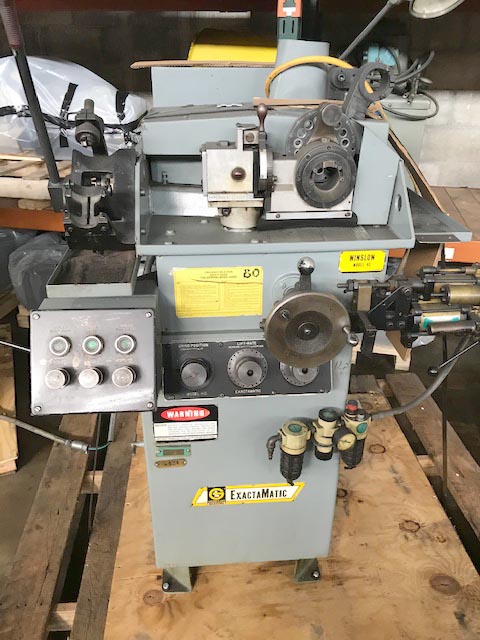 Giddings & Lewis Winslow Exactamatic HC Drill Grinder, G&L 1/16"  1-1/2" Drill Grinder, Exactamatic Drill Sharpener, Winslow Drill Point Grinder