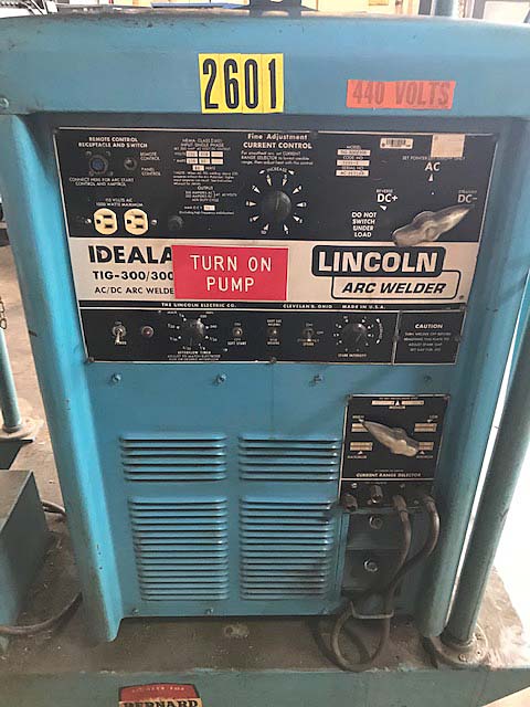 Lincoln Idealarc TIG-300/300 Tig/Stick Welder