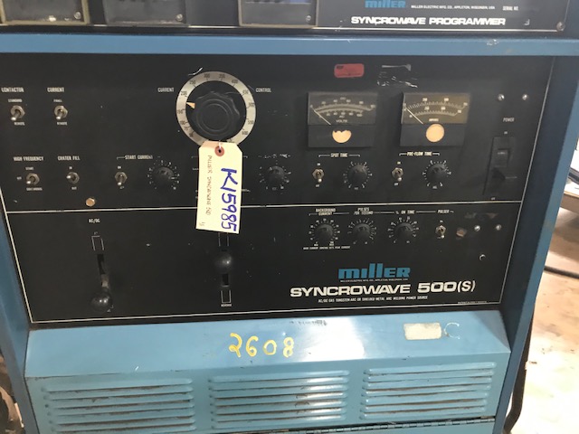 Miller 500 amp Syncrowave 500 AC/DC Tig/Stick Welder