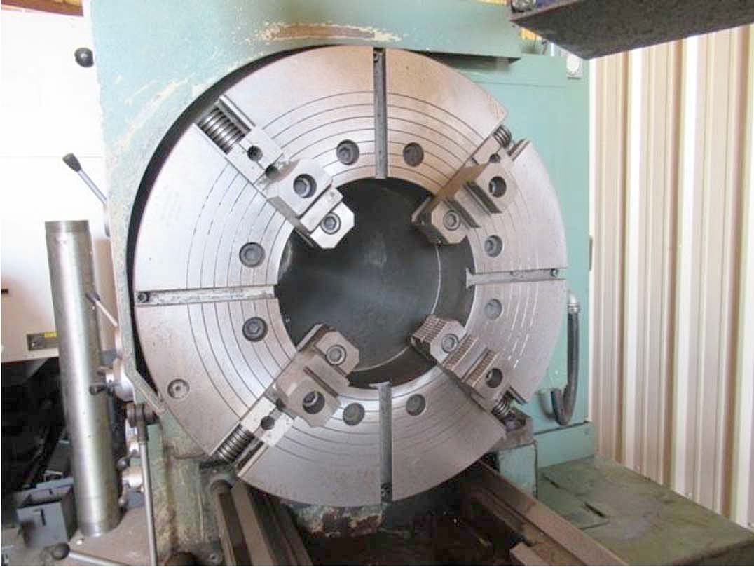 34" x 120" Kingston Lathe, Large Bore Lathe, Big Bore Lathe, Large Thru Hole Lathe
