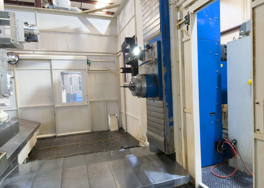 G&L 6" CNC Horizontal Boring Mill, 5-Axis Contouring CNC Boring Mill, Giddings & Lewis Fives RT1250 CNC