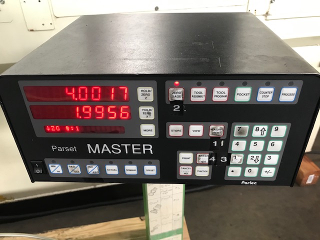 Zoller Parlec Venturion V600 Tool Presetter, 2-Axis Tool Setter, Tool Presetter, 50 Taper Tool Presetter