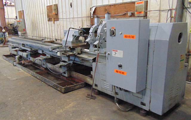 240" Lathe with Inch and Metric Threading, Big Dainichi Engine Lathe, Japan Made Engine Lathe, 30" Swing x 240" Lathe