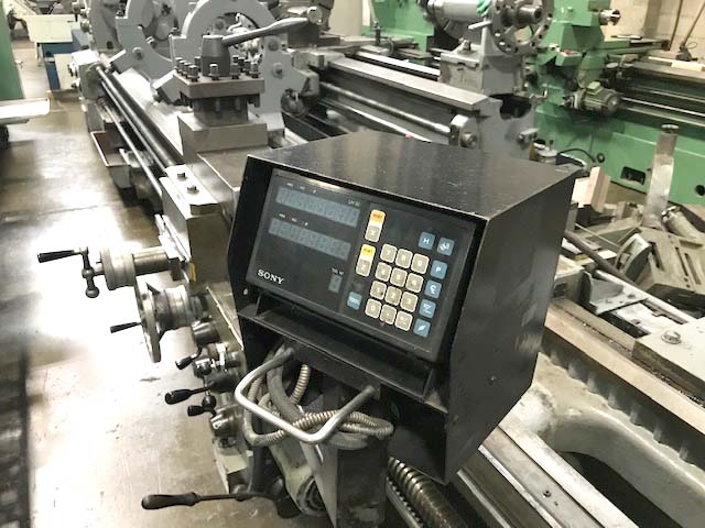 240" Lathe with Inch and Metric Threading, Big Dainichi Engine Lathe, Japan Made Engine Lathe, 30" Swing x 240" Lathe