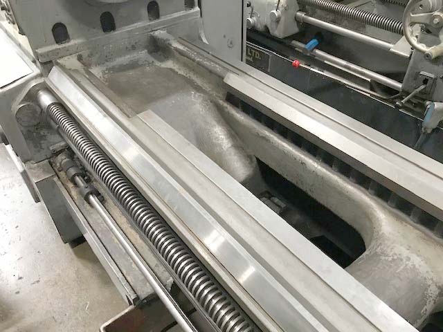 240" Lathe with Inch and Metric Threading, Big Dainichi Engine Lathe, Japan Made Engine Lathe, 30" Swing x 240" Lathe
