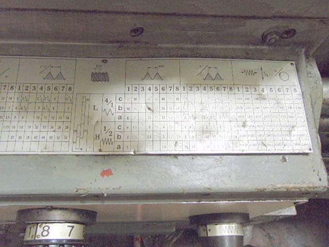 240" Lathe with Inch and Metric Threading, Big Dainichi Engine Lathe, Japan Made Engine Lathe, 30" Swing x 240" Lathe