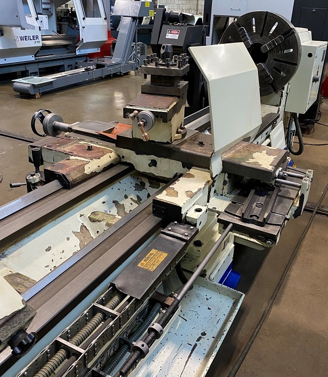 32" x 120" Birmingham Manual Engine Lathe, 10' Birmingham lathe for sale, 25" Birmingham lathe for sale, manual lathe for sale