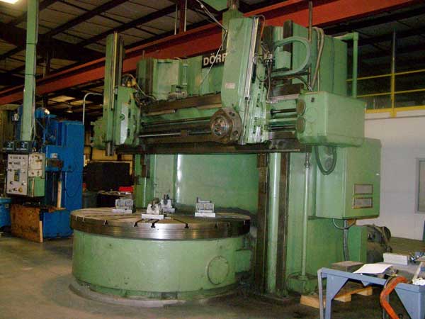 98" Dorries SD-250 Vertical Boring Mill / Turret Lathe For Sale, 98" D&ouml;rries SD-250 Vertical Boring Mill, 98" Dorries SD-250 Vertical Turret Lathe, 98" D&ouml;rries SD-250 Vertical Turret Lathe
