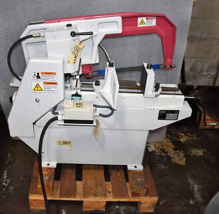 Used 8" x 7" Behringer KS-221HY Semi-Automatic Hack Saw for sale, Used Hydraulic Hack Saw for sale