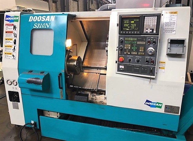 Used Doosan S-310N CNC Turning Center For Sale, 10" CNC Lathe For Sale