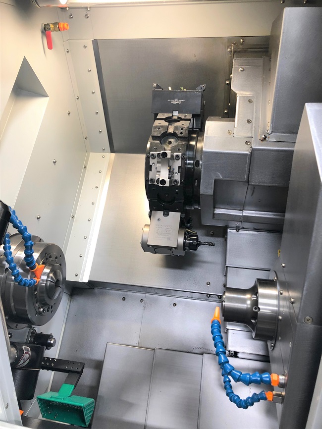Hardinge GS-51MS CNC Lathe with Live Tooling and Sub Spindle, Hardinge GS 51 CNC Lathe, 10" CNC Turning Center with Milling, used Hardinge CNC Lathe For Sale
