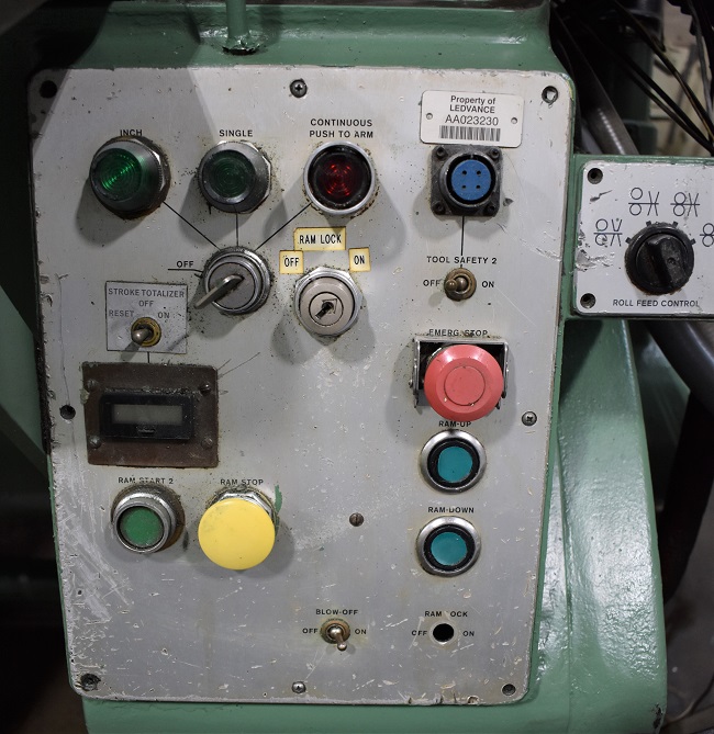 60 Ton Bruderer BSTA 60H High Speed 4 Post Punch Press For Sale, 60 Ton Bruderer Press For Sale, 60 Ton Punch Press, 60 Ton 4 Post Press