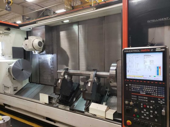 Used 42" x 160" MAZAK INTEGREX E670 HS IIR/4000 CNC Turning Center For Sale, Mazak Mill Turn Center For Sale