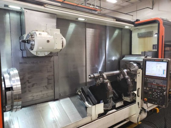 Used 42" x 160" MAZAK INTEGREX E670 HS IIR/4000 CNC Turning Center For Sale, Mazak Mill Turn Center For Sale