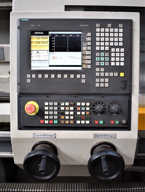 Toolmex TUR630AMN/157 CNC Turning Center, Toolmex TUR630 CNC Lathe for Sale, 24" x 157" Toolmex CNC Lathe For Sale, Used Toolmex TUR Lathe