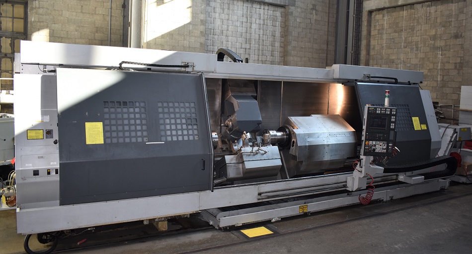 Mori Seiki MT 3500S 3500 CNC Milling Turning Center, Mori Seiki MT3500 Multi Axis CNC Lathe, 120" Mori Seiki MT 3500 5-Axis CNC Turning Center, Okuma Multus B400, Mazak Integrex 400