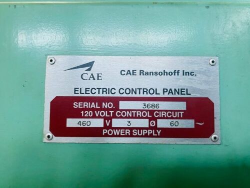 CAE Ransohoff Conveyor Style Parts Washer, Ransohoff Belt Style Parts Washer, Parts Washer For Sale