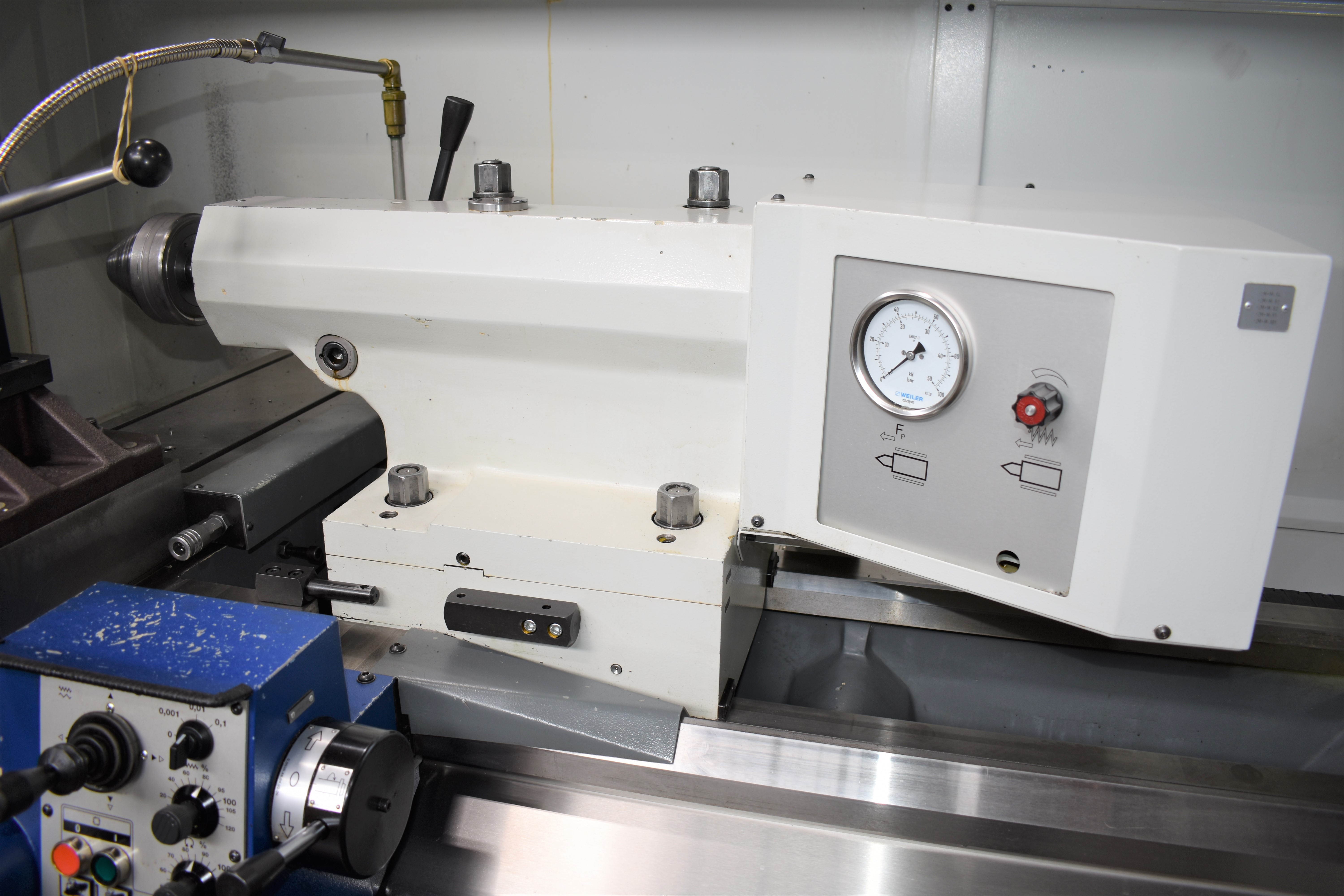 28" x 80" WEILER E70 CNC FLAT BED LATHE, Used Weiler E70 x 2000 CNC Lathe For Sale, Weiler Oil Country Lathe for sale, Used 28" x 80" CNC Flat Bed Lathe For Sale