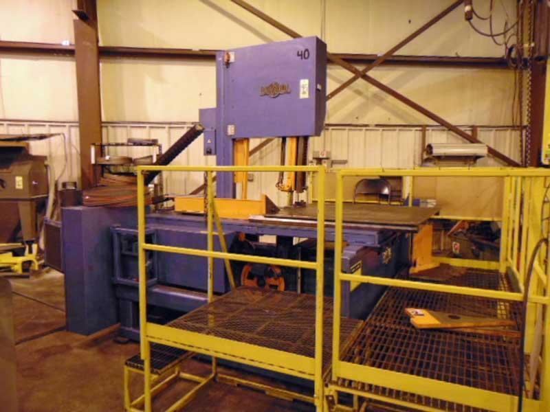 20" x 25" Doall TF-2025M Vertical Band Saw, used 20" x 25" Vertical Band Saw For Sale, Amada Vertical Band Saw For Sale, Marvel Band Saw For Sale