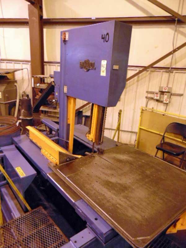 20" x 25" Doall TF-2025M Vertical Band Saw, used 20" x 25" Vertical Band Saw For Sale, Amada Vertical Band Saw For Sale, Marvel Band Saw For Sale