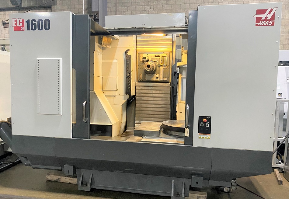 Haas EC-1600 4-Axis CNC Horizontal Machining Center, 50 Taper Horizontal Machining Center, Used Horizontal Machining Center For Sale
