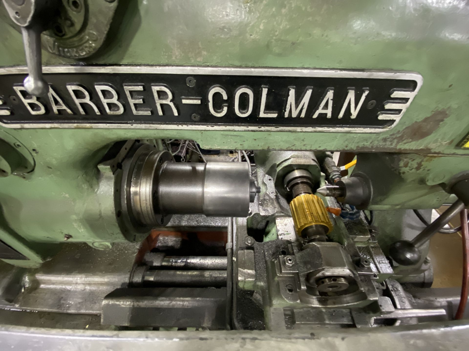 14-15 Barber Colman Horizontal Heavy Duty Gear Hobber, used 14-15 Barber Colman Horizontal Heavy Duty Gear Hobber for sale, Bourn & Koch, Pfauter