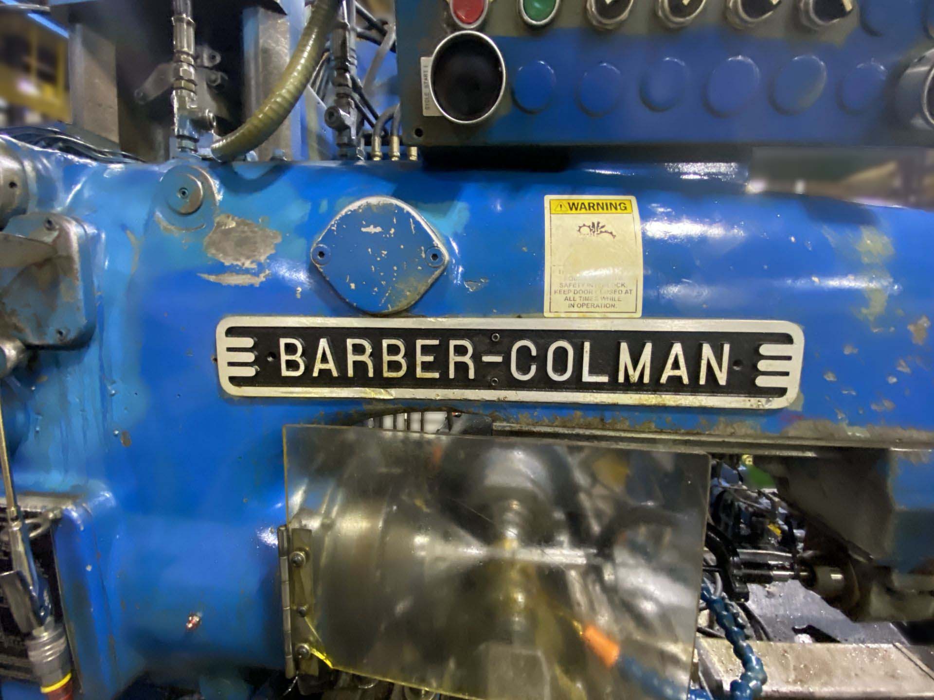 14-15 Barber Colman Horizontal Heavy Duty Gear Hobber, used 14-15 Barber Colman Horizontal Heavy Duty Gear Hobber for sale, Bourn & Koch, Pfauter