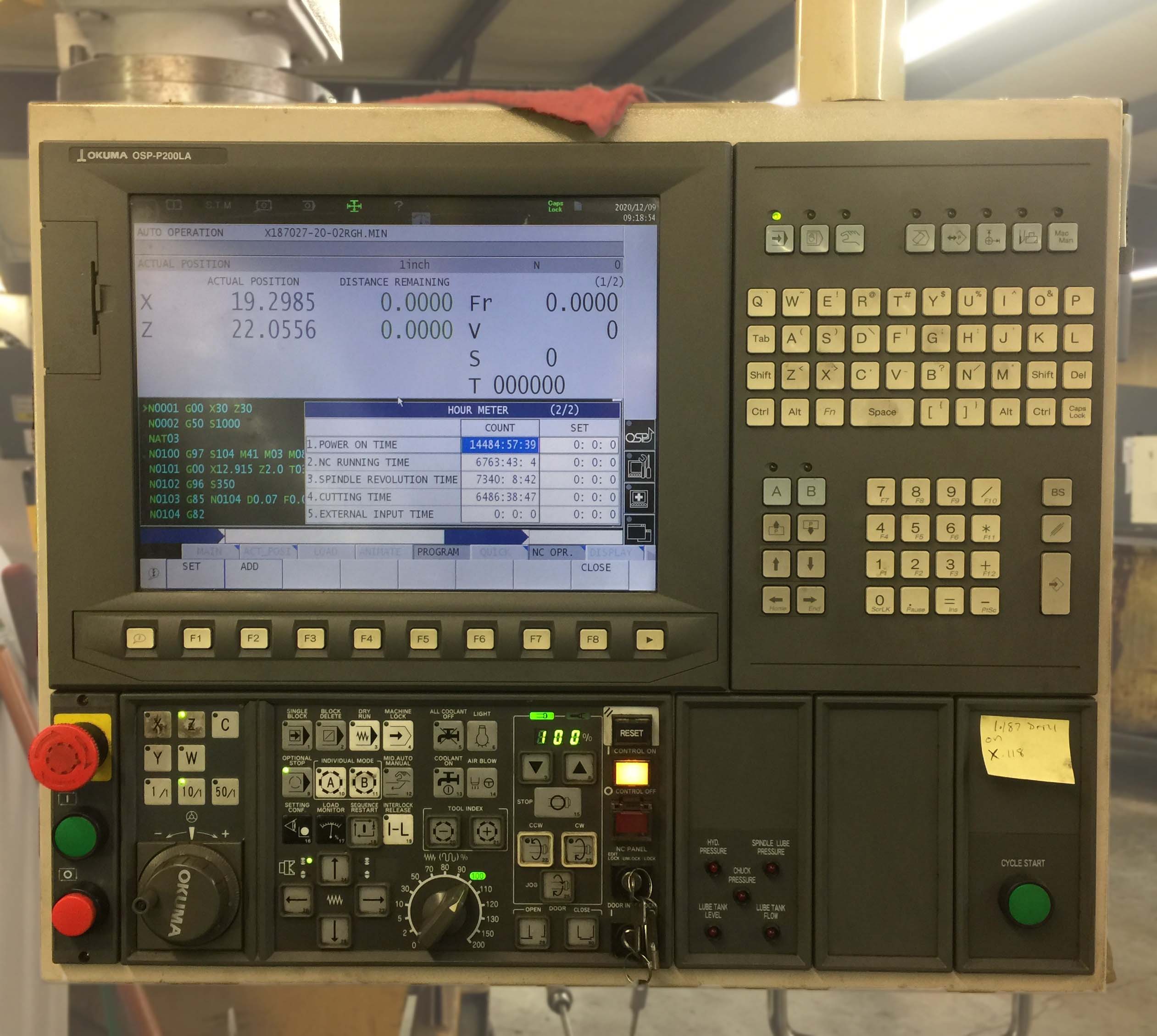 OKUMA LB-35II/C850 2-AXIS CNC TURNING CENTER For Sale, used CNC Oil Country Lathe For Sale, Okuma LB35 For Sale