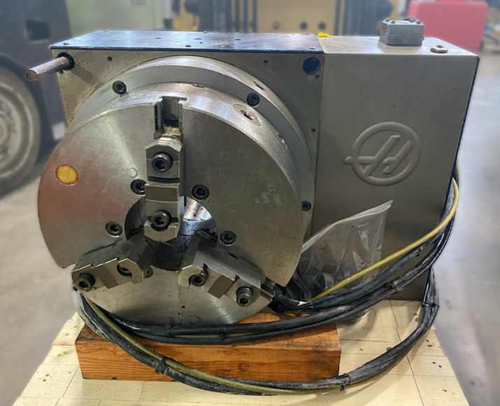 18" Haas HRT 4th Axis Rotary Table Indexer, used Haas HRT 450 For Sale, Used Rotary Table Indexer For Sale